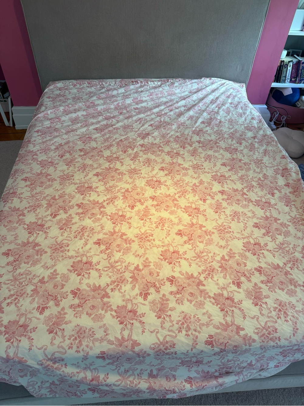 Pottery Barn Teen LoveShackFancy Garden Damask Organic Sheet Set